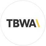 Flock client TBWA company logo